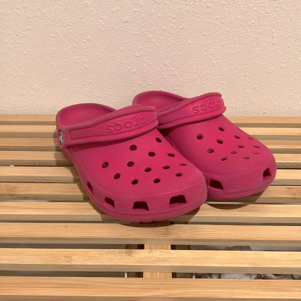 Pink Crocs Clogs